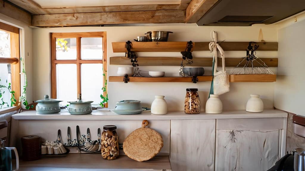 Coastal rustic kitchen decor