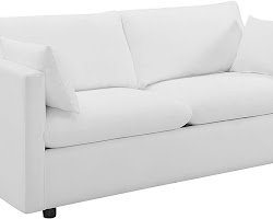 White sofa amazon