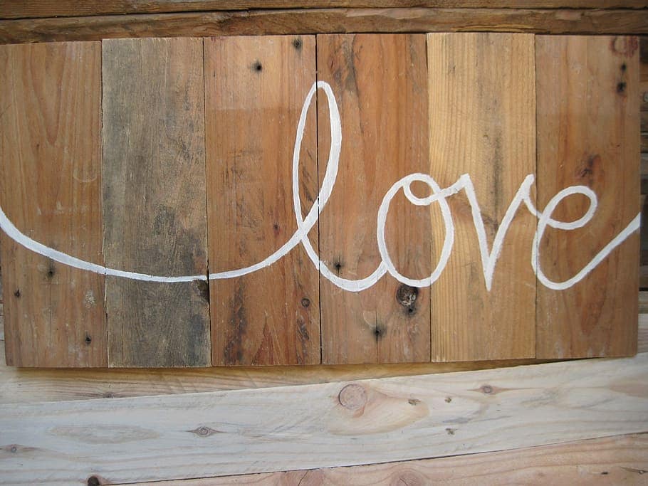 pallet wood sign rustic sign