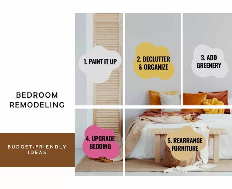 Ways to give your bedroom a makeover on a budget