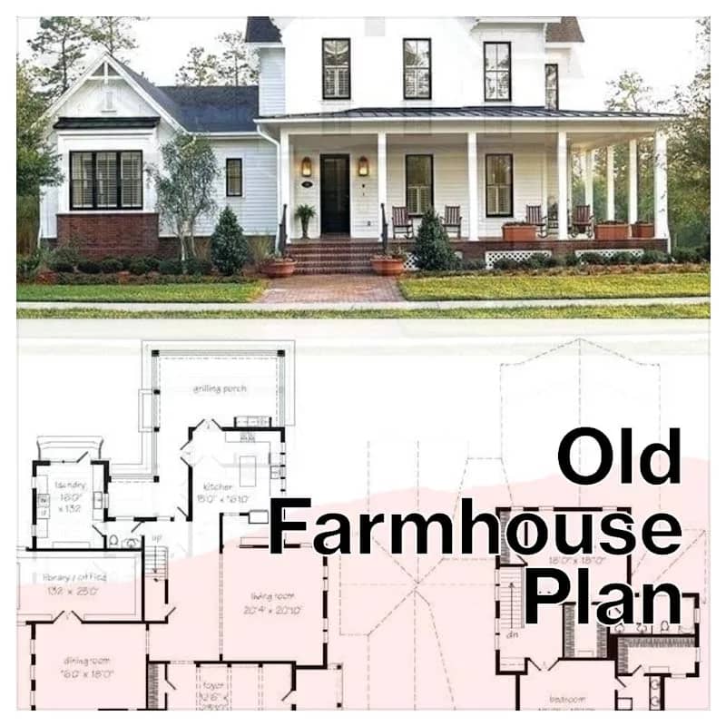 Old Farmhouse Plan